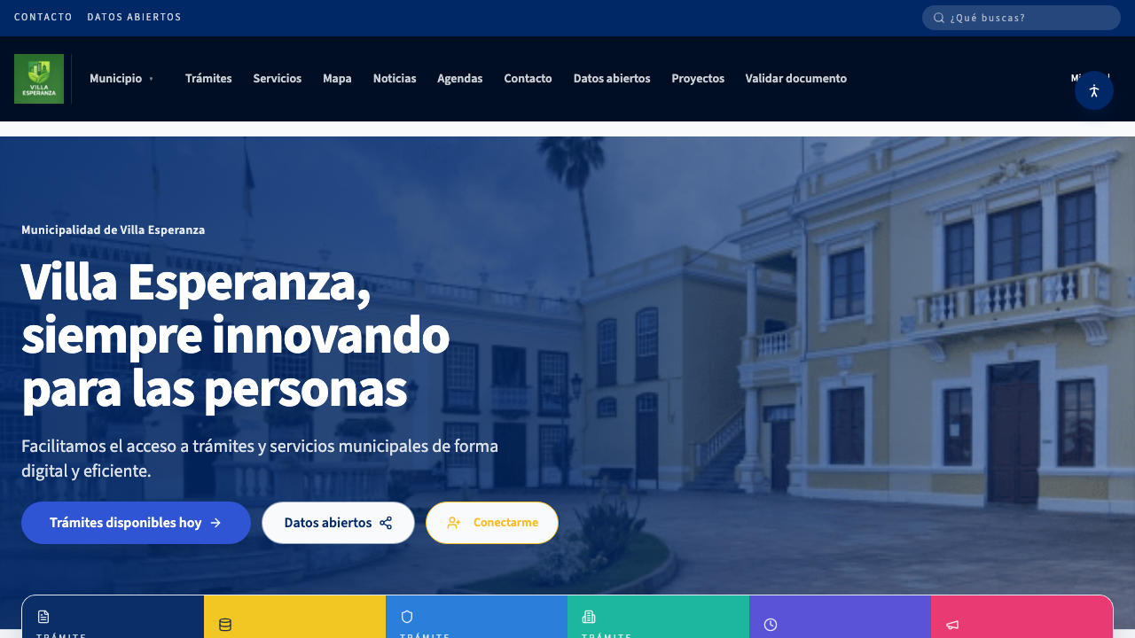 Preview Portal institucional